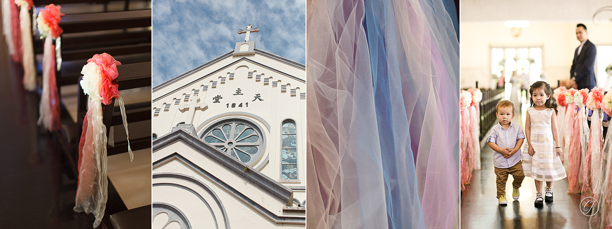 Photography coverage of wedding at St. Theresa Church Melaka