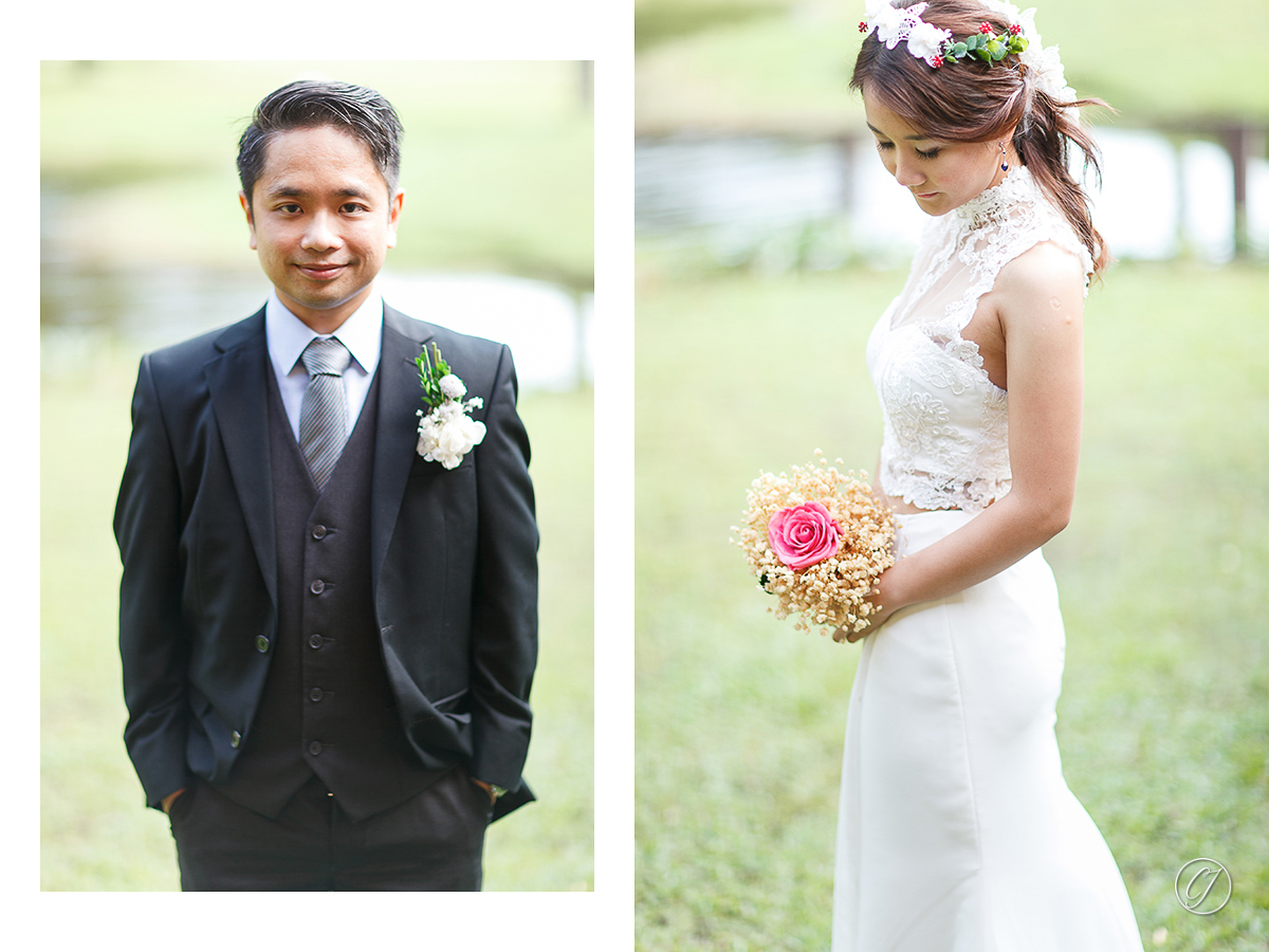 Groom & bride during a KL wedding coverage