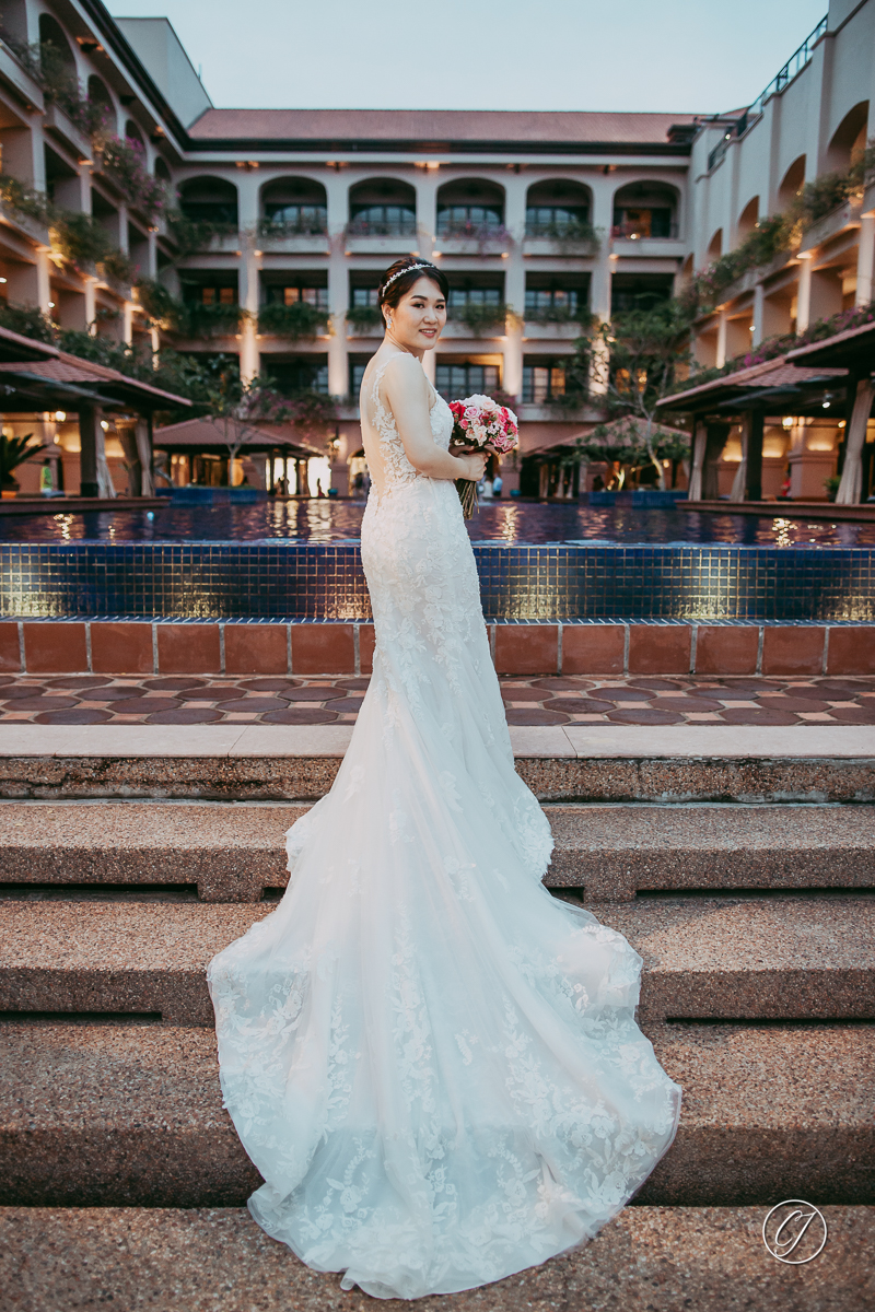 Gorgeous bride Shyan at Casa del Rio Melaka