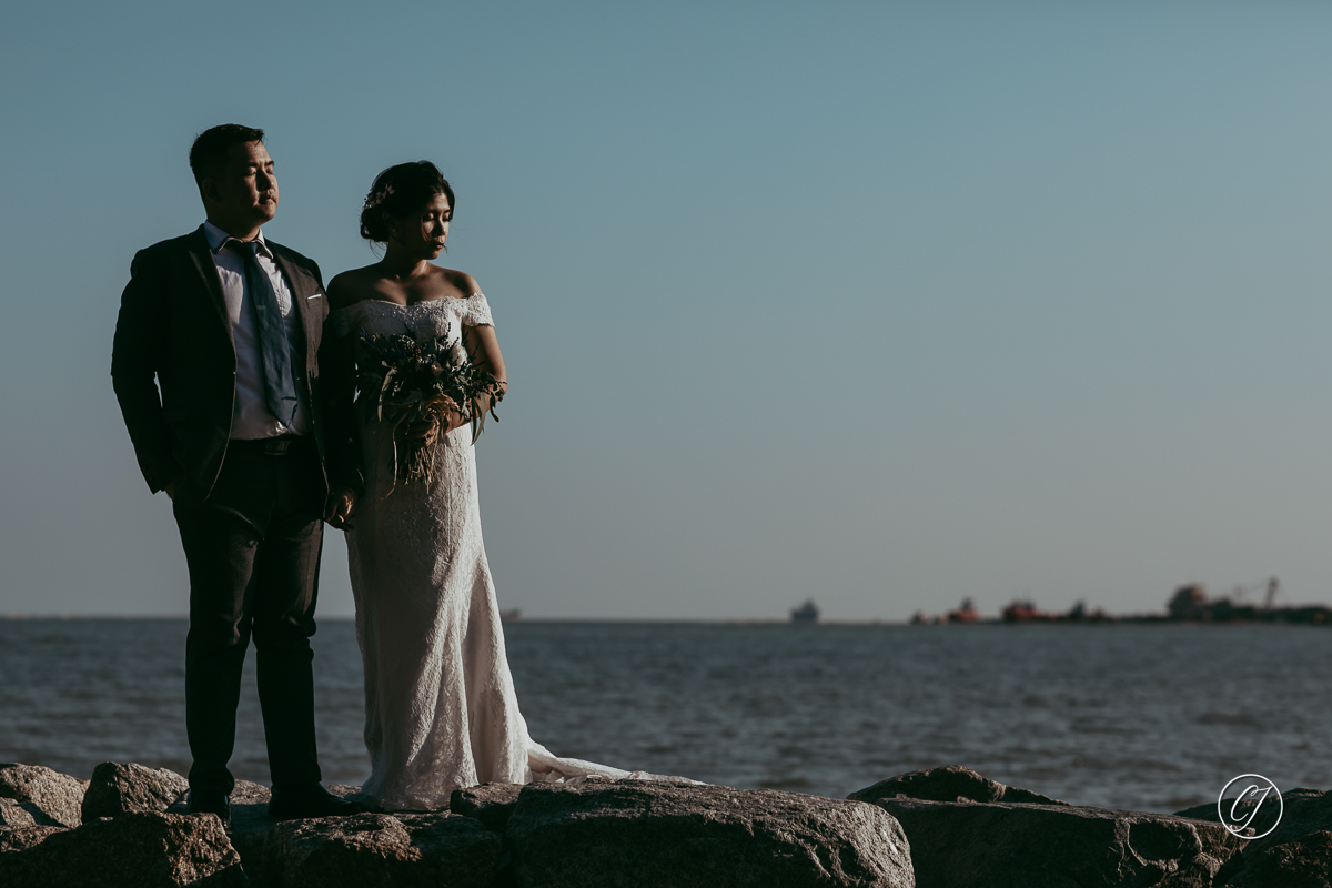 Couple from Indonesia in Melaka