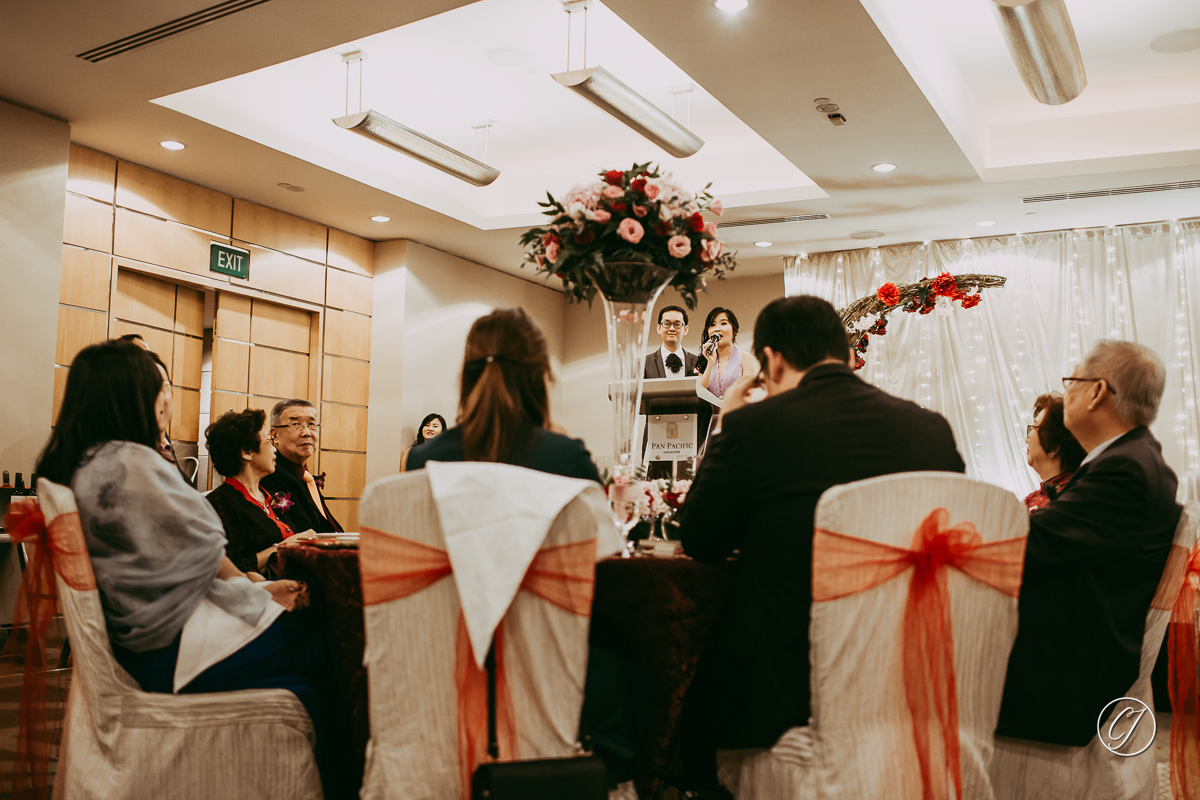 Pan Pacific Singapore wedding dinner