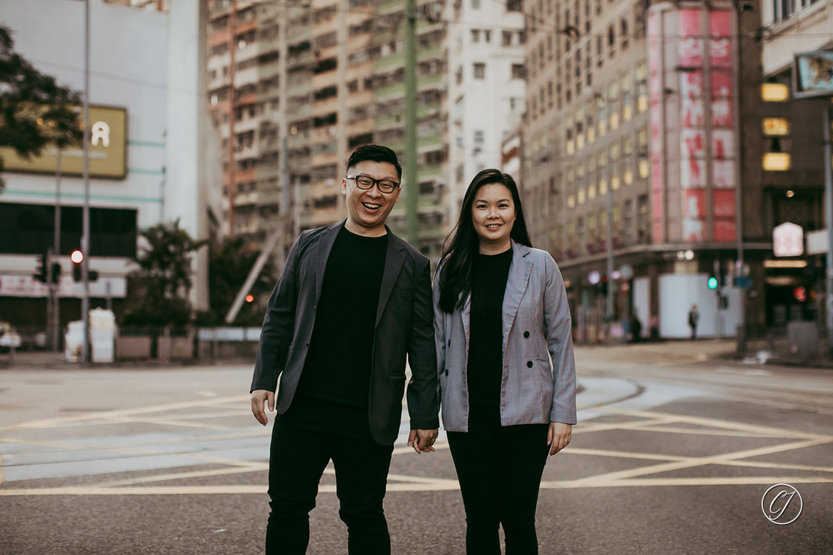 Walkabout overseas prewedding with Singapore couple