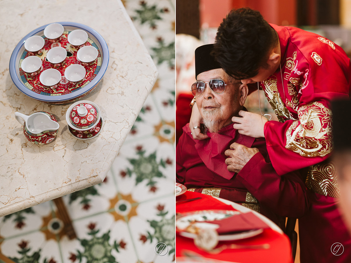 Muslim and Chinese intercultural wedding ceremony