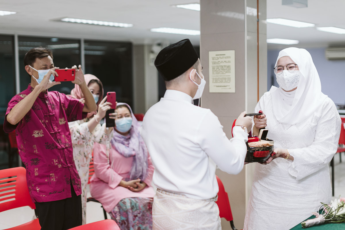 Nikah at Al-Azim Mosque Melaka