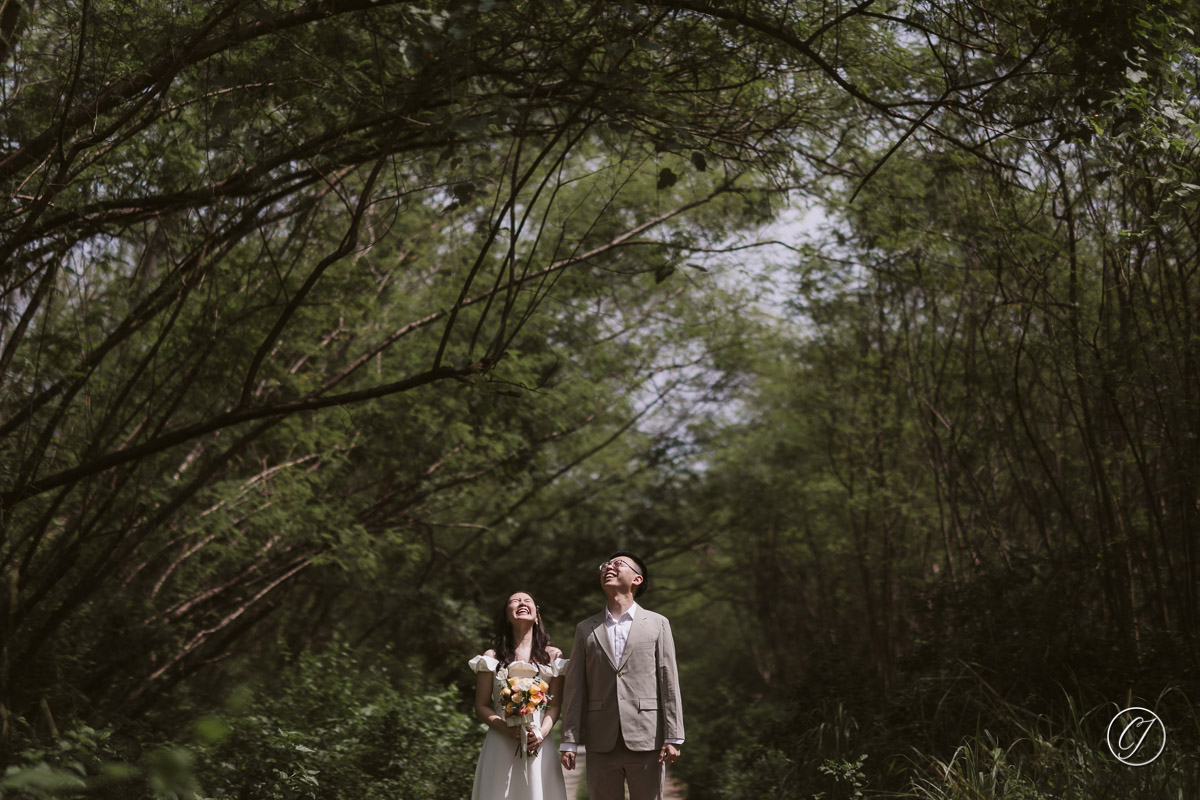 Outdoor portrait after ROM