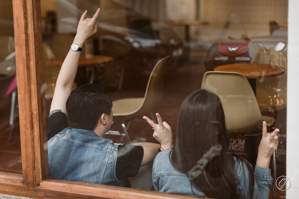 Free style couple shooting