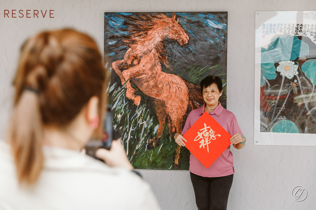 A masterpiece by Everlyne Tai representing the Year of the Horse