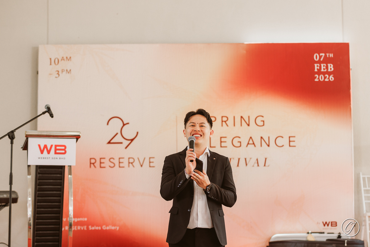 Emcee Grey hosting the event