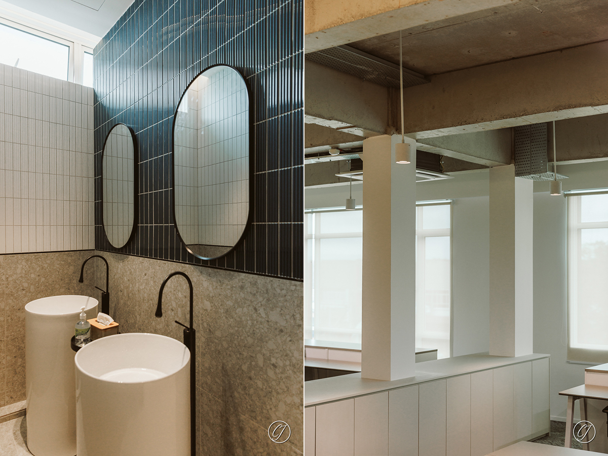 Interior of the space