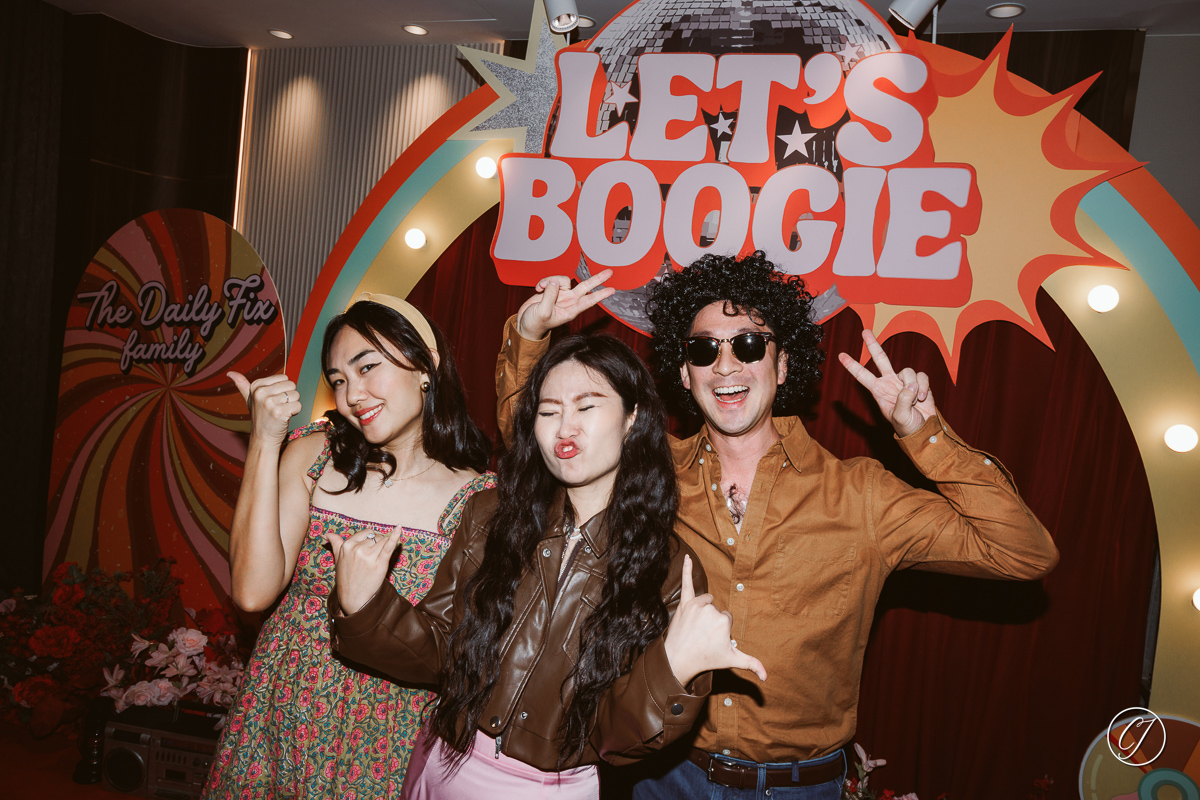 from left: Josie, Emcee Jess, Julian